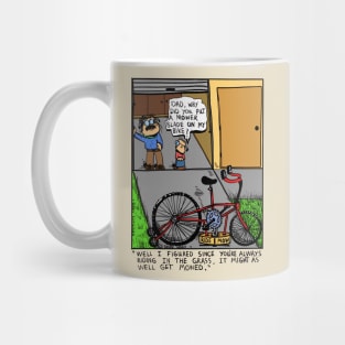 Bike Lawnmower Mug